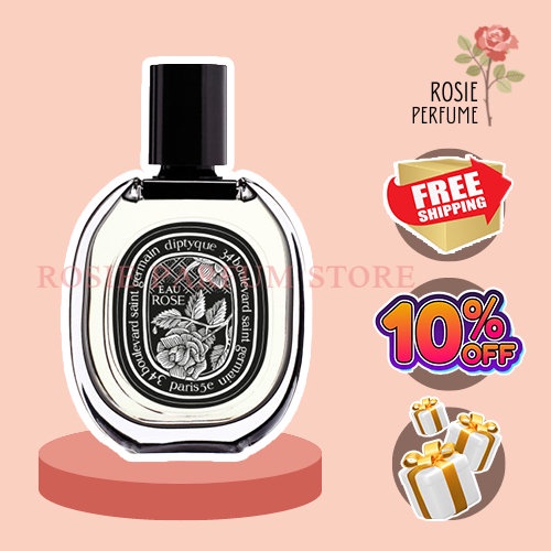 ʀᴏsɪᴇ ᴘᴀʀғᴜᴍ sᴛᴏʀᴇ - Nước hoa dùng thử Diptyque Eau Rose 5ml/10ml/20ml