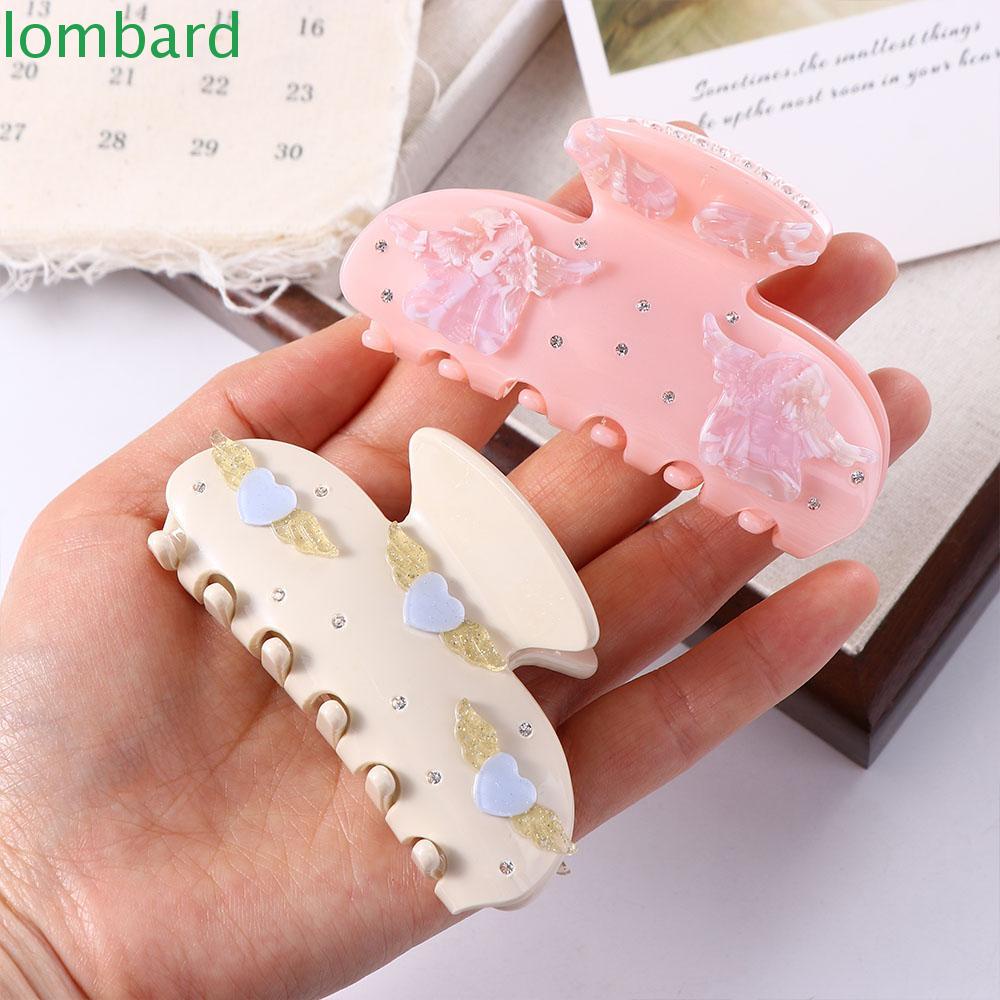 Kẹp Tóc Hình Cá Mập Thiên Thần Cupid Đính Đá Axit Acetic Sáng Tạo Cá Tính Cho Nữ|Kẹp Tóc Nữ Kiểu Dáng Thời Trang Xinh Xắn