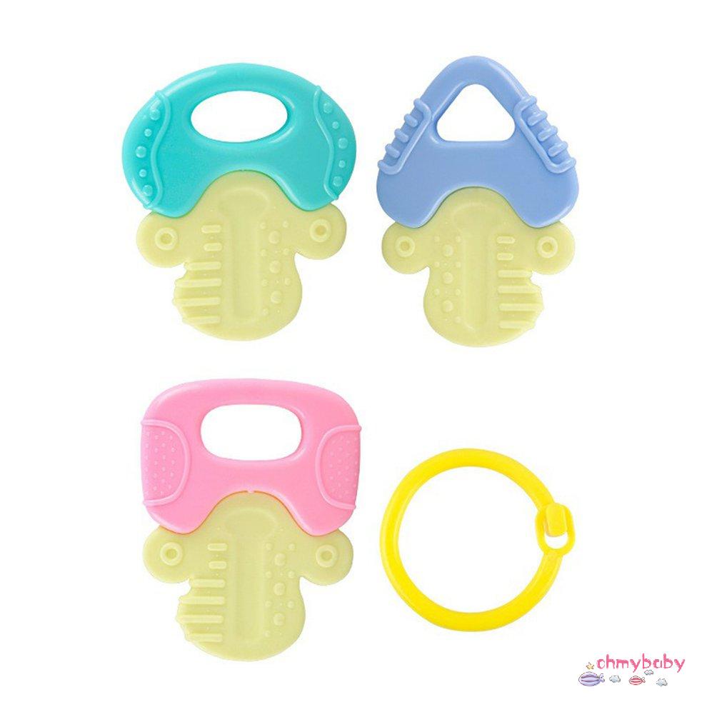 [Sẵn sàng] 4 Miếng Sơ Sinh Đồ Chơi Cho Trẻ Đầu Học Mới Ra Cổ Tay Lục Lạc Nhạc [P/13]