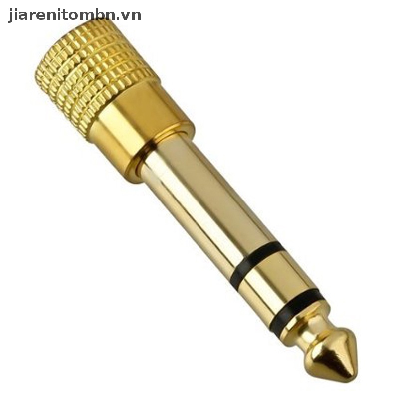 Giắc Cắm Nối 6.35MM Male Sang 3.5MM Female Jack 3.5 Cho Loa 3.5 vn
