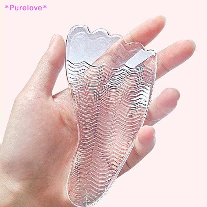 1 Cặp Miếng Lót Giày Bằng Silicone Chống Trượt Tiện Lợi