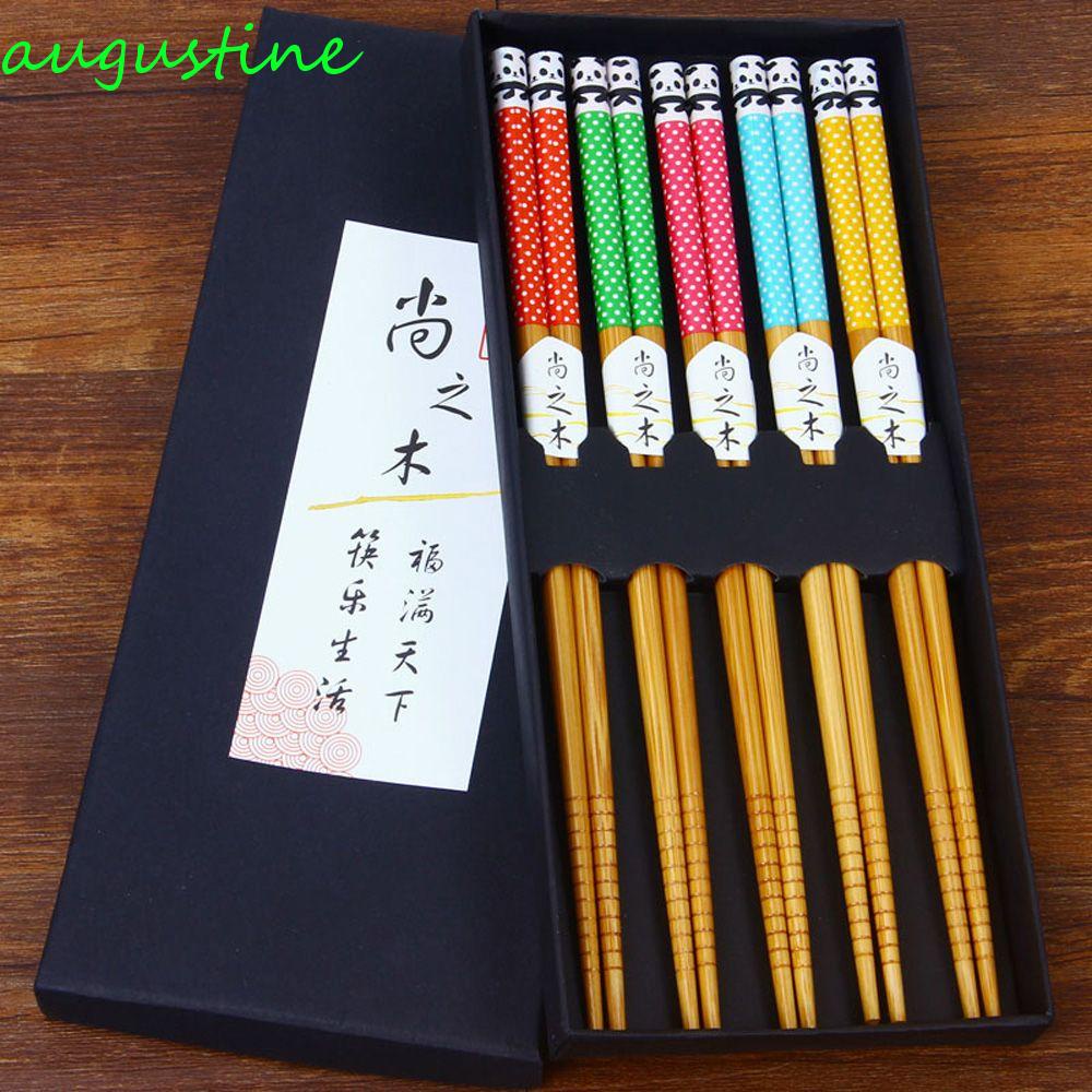 Set 5 Đôi Đũa Tre Phong Cách Nhật Bản