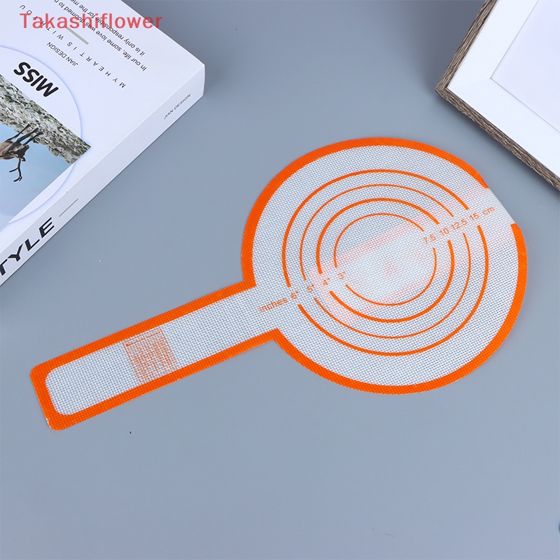 Thảm Nướng Bánh Bằng Silicone Chống Dính Với Tay Cầm Dài Tiện Dụng