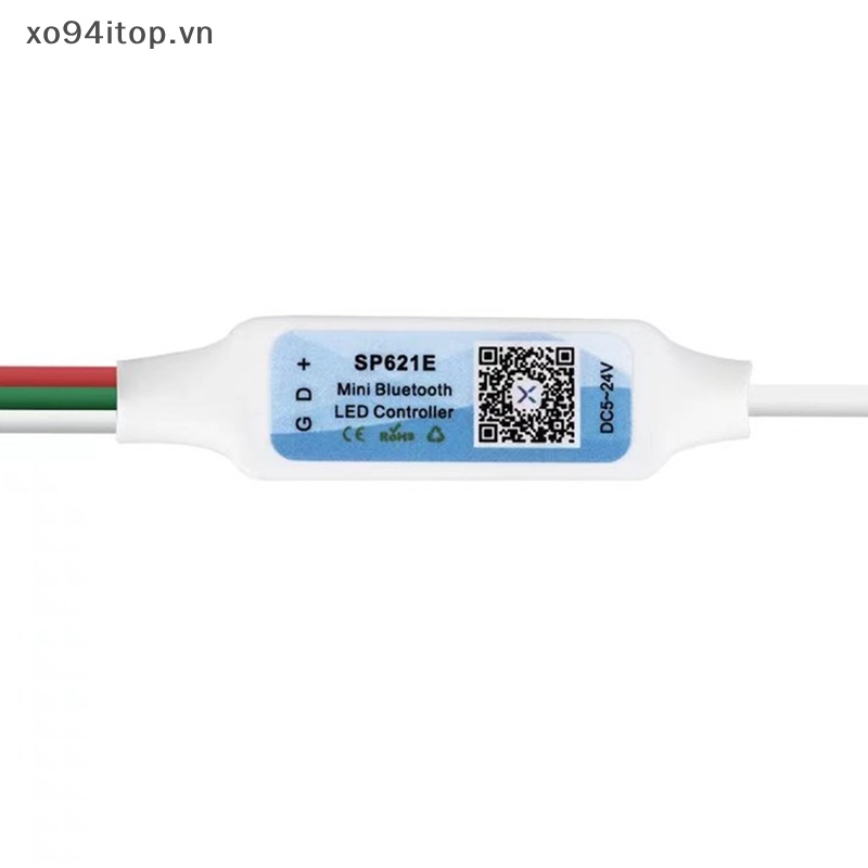 Bộ Điều Khiển Bluetooth RGB Mini XOITOP SP621E 24V Cho Dây Đèn LED