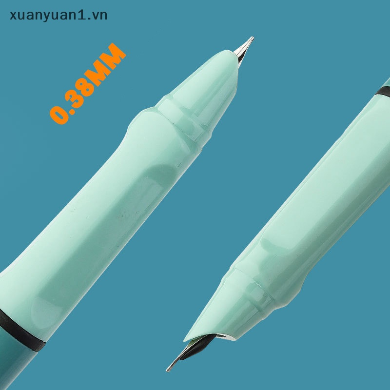 Bút Mực Dạng Nhấn Ngòi 0.38mm Có Thể Thu Gọn Tiện Dụng Cho Văn Phòng / Trường Học