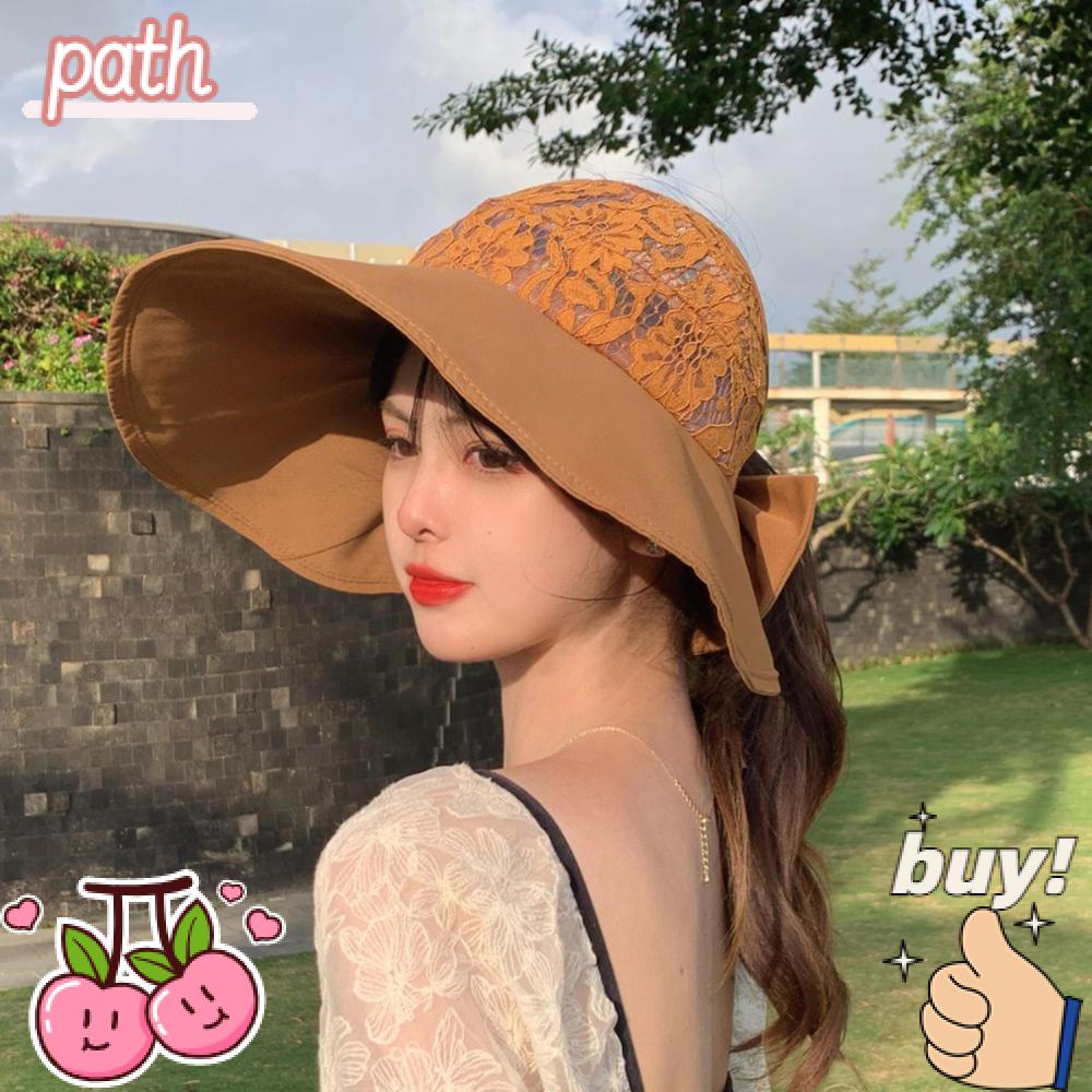 Nón Rộng Vành Hở Chóp Chống Tia UV Thời Trang Đi Biển Mùa Hè
