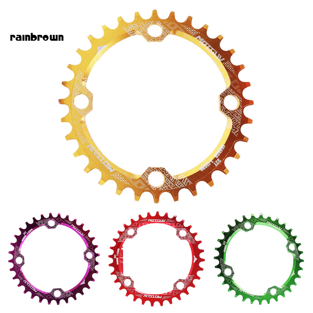 Đĩa Xích Đơn / Tròn / Oval 104BCD 32T 34T 36T 38T Cho Xe Đạp