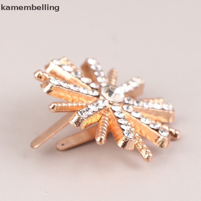 1 Cặp Phụ Kiện Kẹp Giày Cao Gót Đính Đá Cho Cô Dâu