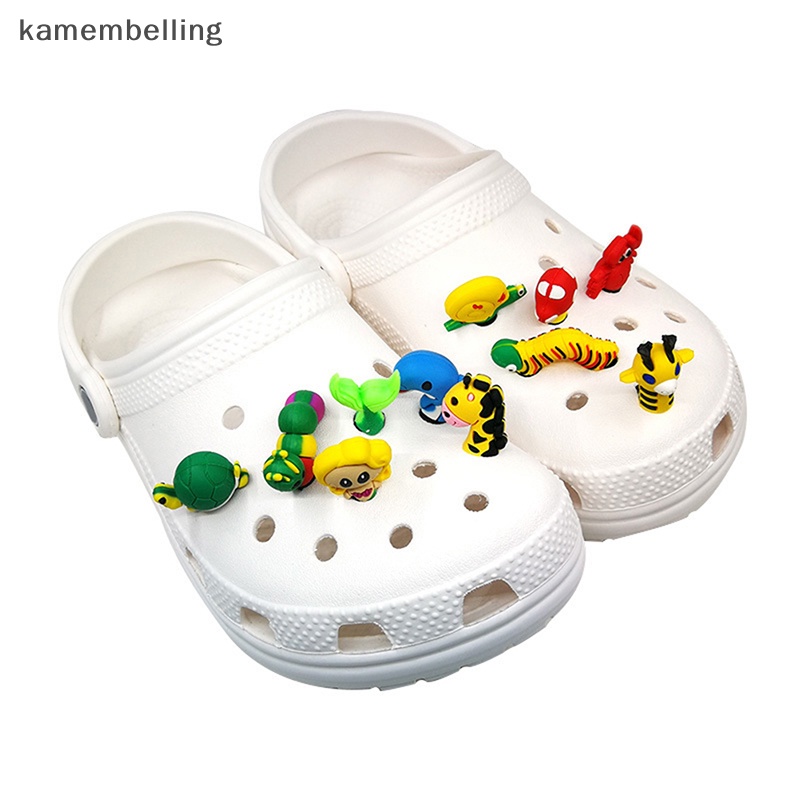 Phụ Kiện Khóa Giày kamembelling Hình Động Vật 3D Dễ Thương