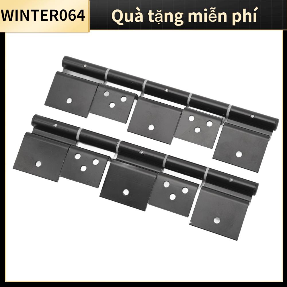 Winter064 2 Chiếc RV Mục Từ Ma Sát Cửa Bản Lề Kim Loại Hoạt Động Êm Cao Cấp Màu Đen Dễ Dàng Lắp Đặt Cho Bánh Xe 5th Kéo Motorhome