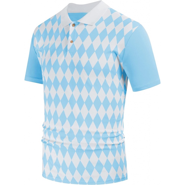 Áo polo Tay Ngắn Có Cổ Thoáng Khí Phong Cách Thể Thao Thời Trang Cho Nam