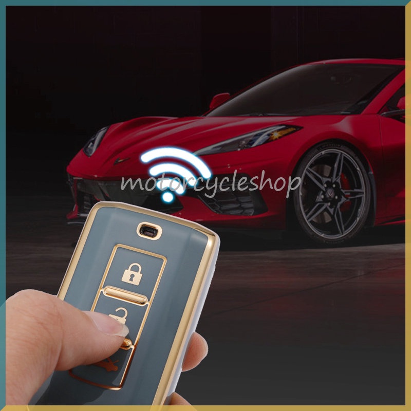 Vỏ Chìa Khóa Điều Khiển Từ Xa 3 Nút Cho mitsubishi asx xpander attrage triton outlander montero pajero sport Ốp