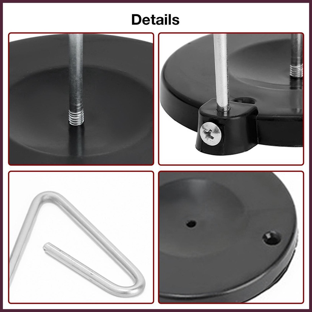 Giá Đỡ Cuộn Chỉ Thêu Đơn Kèm Đế Tháo Rời Được Dành Cho Máy May Serger Gemvn