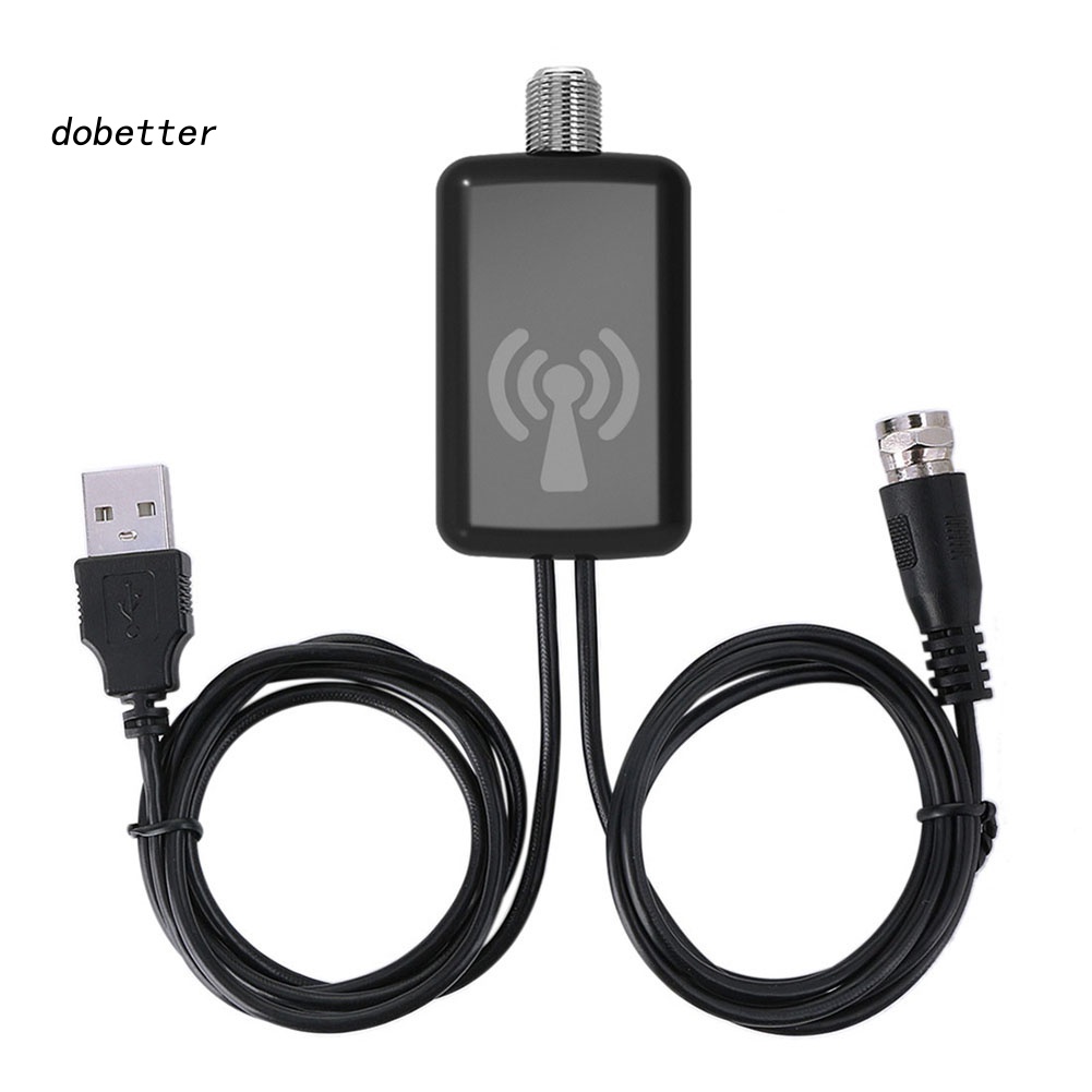 Bộ KhuếCh ĐạI Tín HiệU 25DB Cho Ăng Ten TV Kỹ ThuậT Số KèM Phụ KiệN