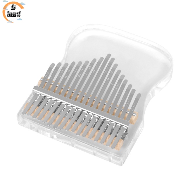 Đàn Kalimba 17 Phím Bằng Acrylic Trong Suốt Dành Cho Người Mới Bắt Đầu