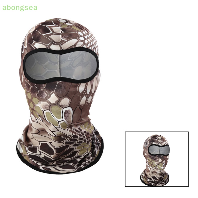 Abongsea Mặt Nạ Chống Nắng Chống Tia UV Siêu Mỏng Tiện Dụng Khi Đi Xe Máy