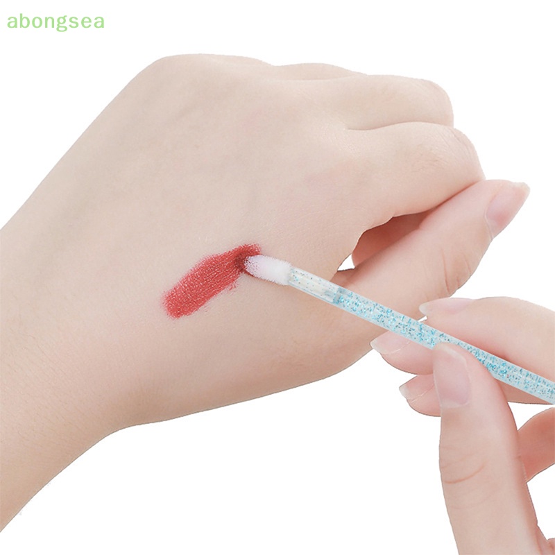 Bộ 50 Cọ Tô Son Môi Và Nối Dài Lông Mi Dùng Một Lần Thương Hiệu abongsea