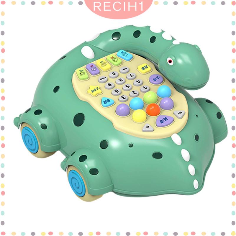 [Recih] Điện Thoại Đồ Chơi Có Nhạc Và Đèn Cảm Ứng Đồ Chơi Xe Hơi Đồ Chơi Cho Bé