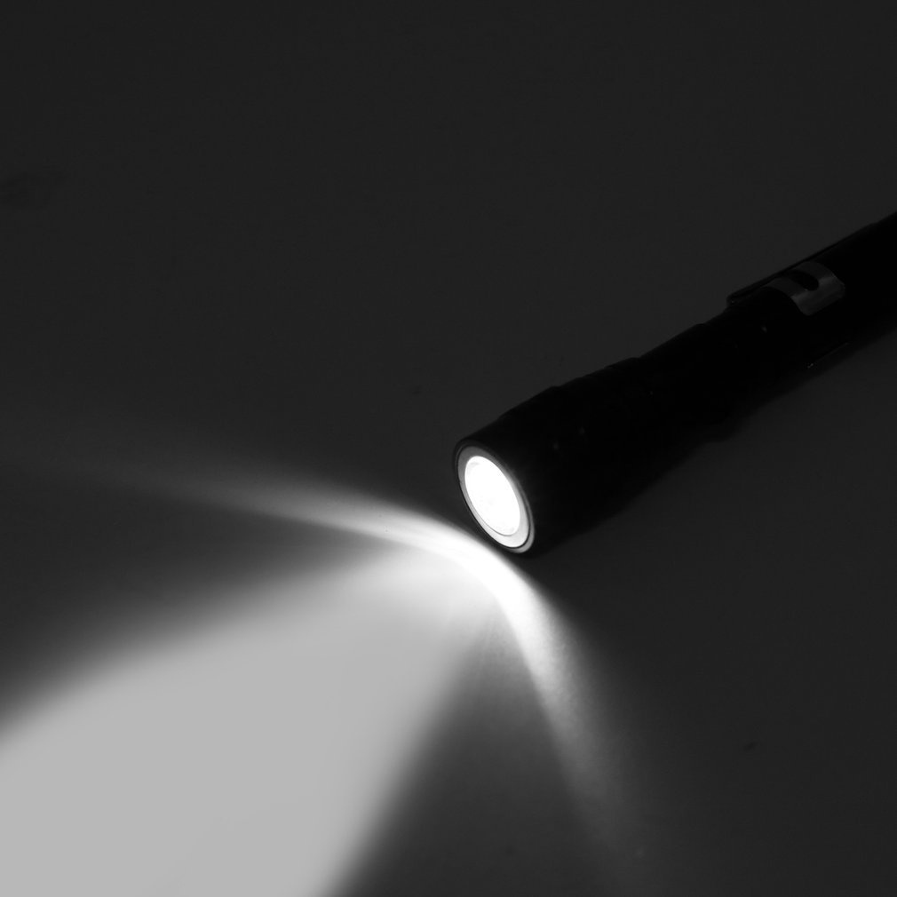 360° Flexibleized Head Hard Wearing Aluminum Case Telescopic Flexible 3 Led Flashlight Pick Up Tool Lamp Light [Q/3]