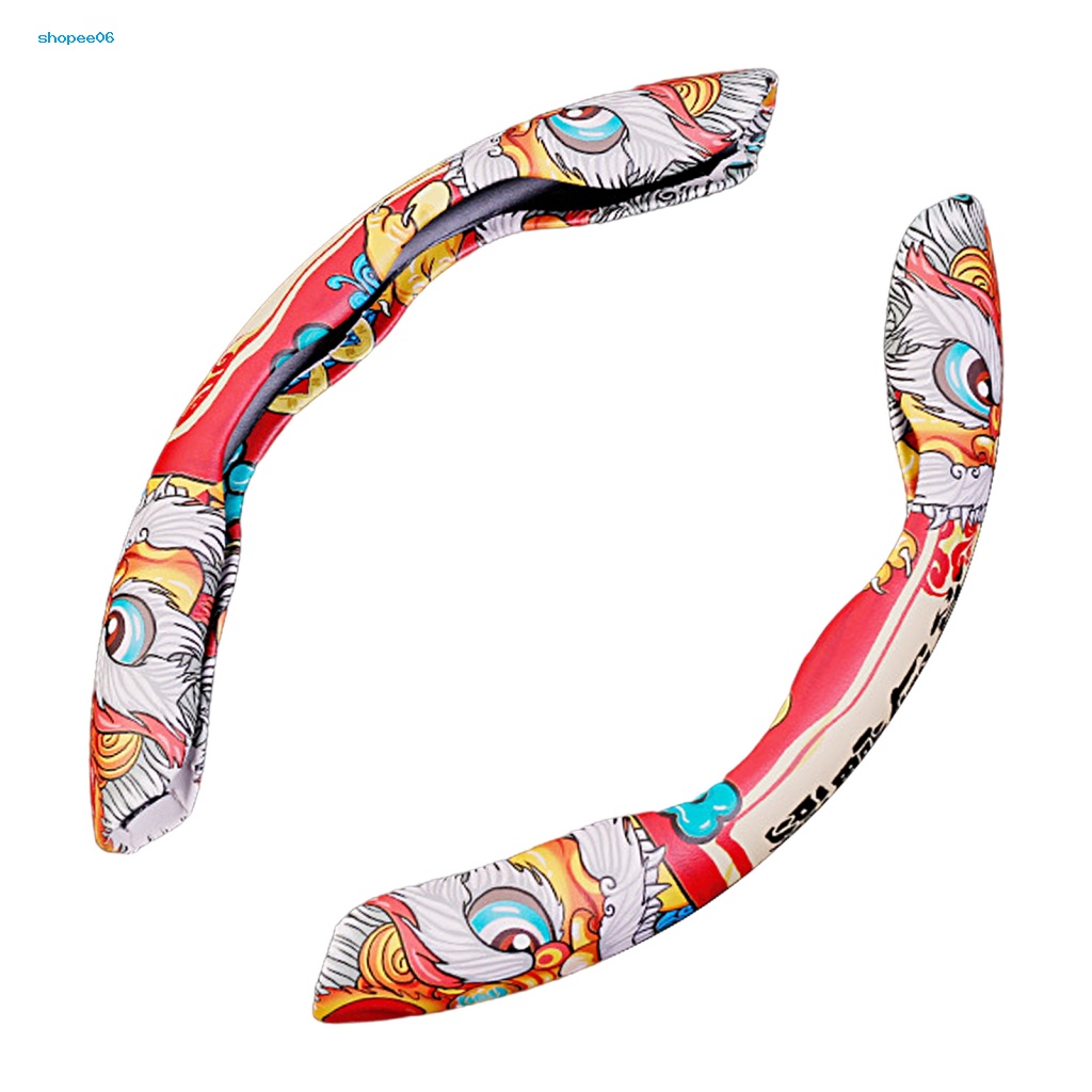 Set 2 Đệm Bọc Tay Lái Xe Hơi Unisex Chống Trượt