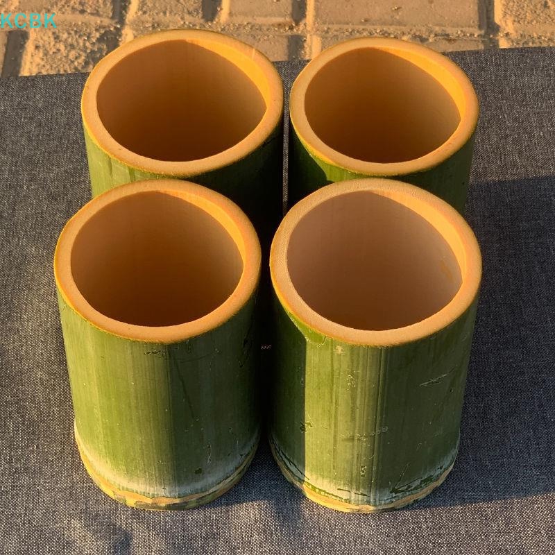 Cốc Gỗ Tre Tự Nhiên Đựng Chìa Khóa Sáng Tạo