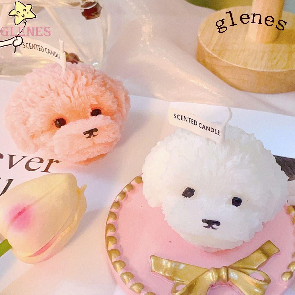 Khuôn Silicon Làm Nến Thơm Hình Cún Dễ Thương Tiện Lợi