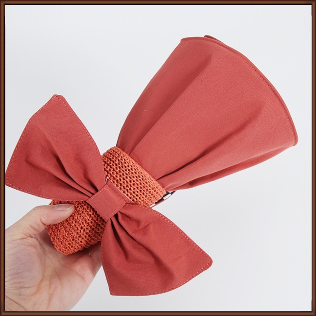 Jaz Mũ Rộng Vành Cotton Chống Nắng Hở Chóp Kẻ Sọc Caro Có Thể Gập Lại Cho Nữ