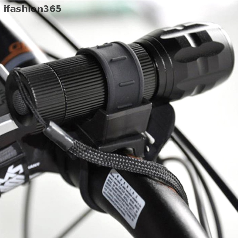 [ifashion365] 1 Chiếc 360° Giá Đỡ Đèn Pin LED Gắn Xe Đạp Tiện Dụng