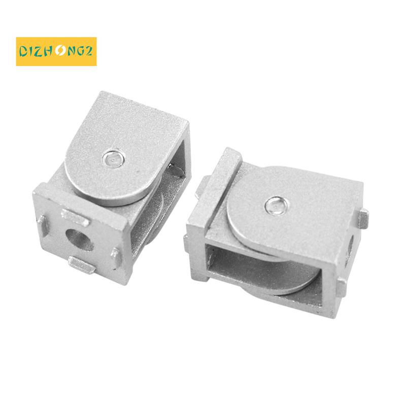 Đầu nối khớp xoay linh hoạt bằng hợp kim 2 cái 'Lot cho hồ sơ đùn nhôm tiêu chuẩn Eu 2020