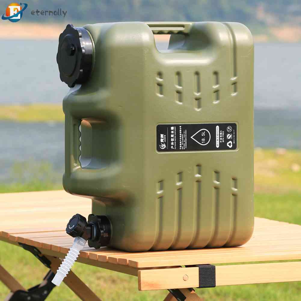 Thùng Đựng Nước 18L 18L Kèm Vòi Tiện Dụng Cho Hoạt Động Ngoài Trời