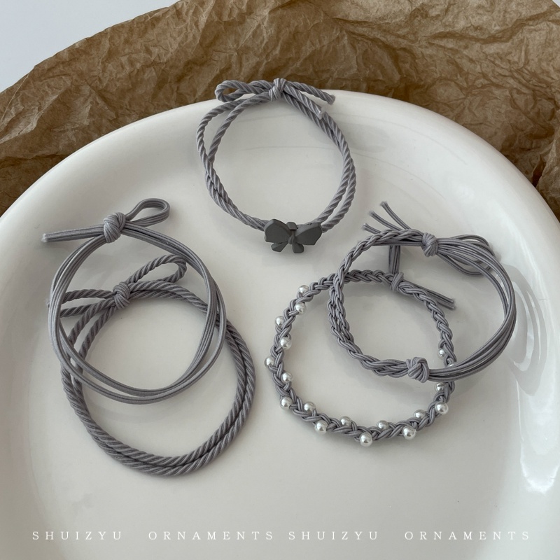 Băng Đô Cài Tóc Bằng Da Co Giãn Thời Trang Mùa Hè 2023