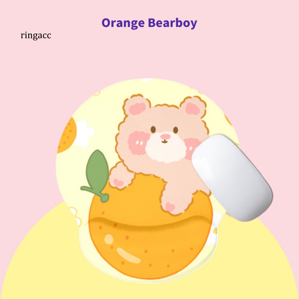 Tấm Lót Chuột RGA Siêu Mềm Chống Trượt In Họa Tiết Chó Đào Dễ Thương Tiện Dụng Cho Gia Đình / Văn Phòng