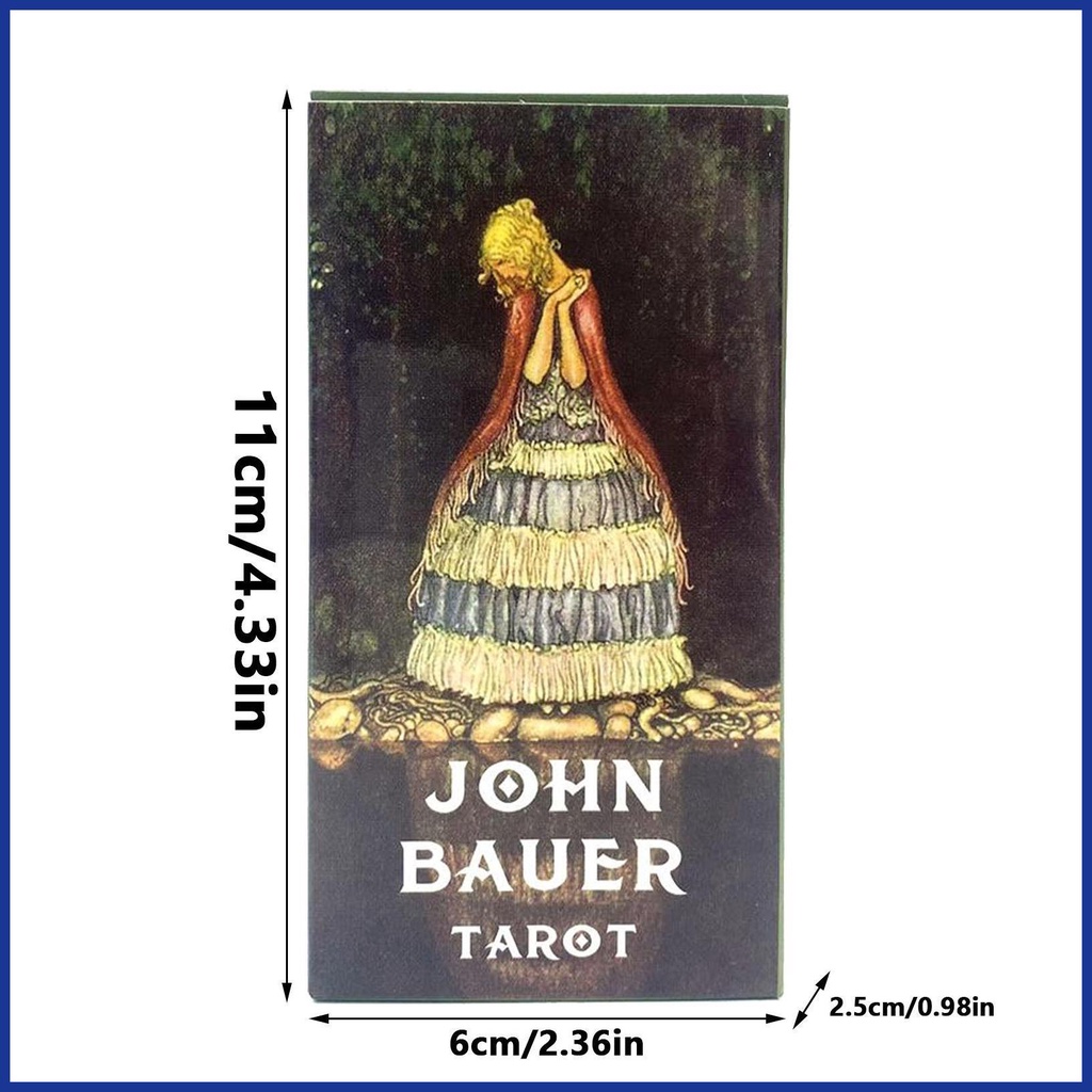 Oracle cards john bauer tarot party giải trí cờ vua thẻ giải trí bảng trò chơi tarot các phong cách khác nhau của aiavn