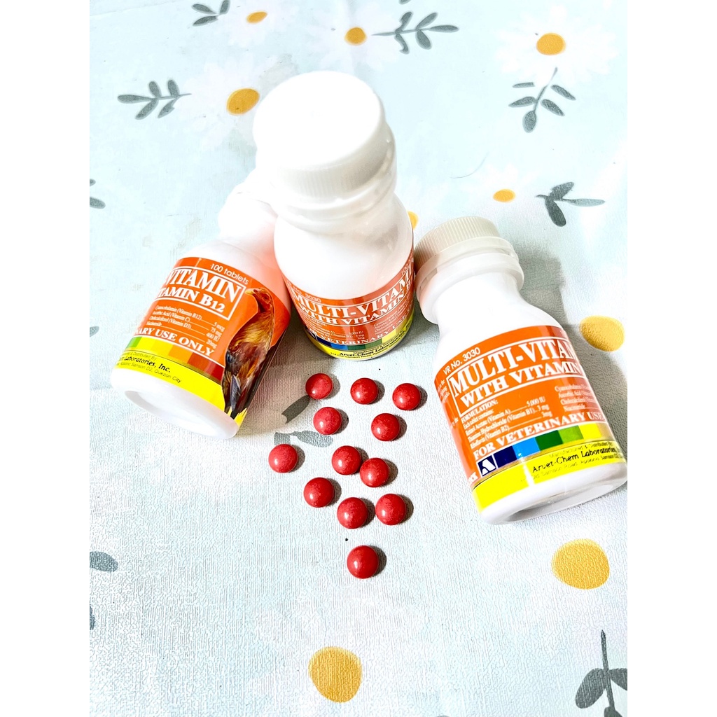 MULTY VITAMIN - LỌ 100V  BM GAMEFARM