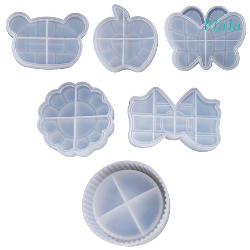 Khuôn Làm Trang Sức Thủ Công Hình Gấu Và Bướm Bằng Nhựa Resin UV