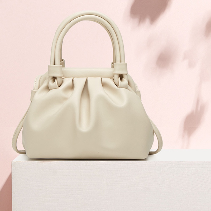 Túi Đeo Chéo Hình Đám Mây Đơn Giản Thời Trang Hàn Quốc Cho Nữ