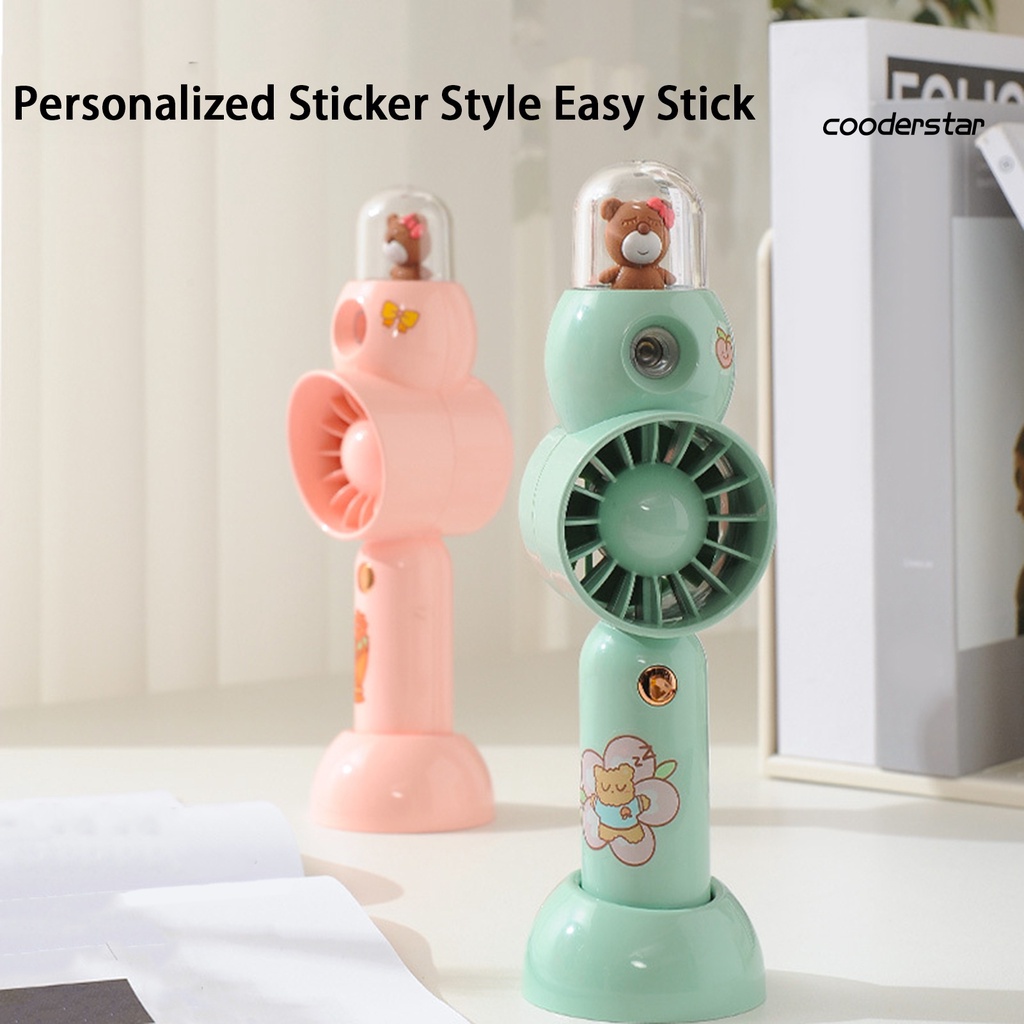 1 Bộ Quạt Làm Mát Cầm Tay 50ML 3 Tốc Độ Gió USB Ít Ồn Có Thể Tháo Rời 2 Trong 1