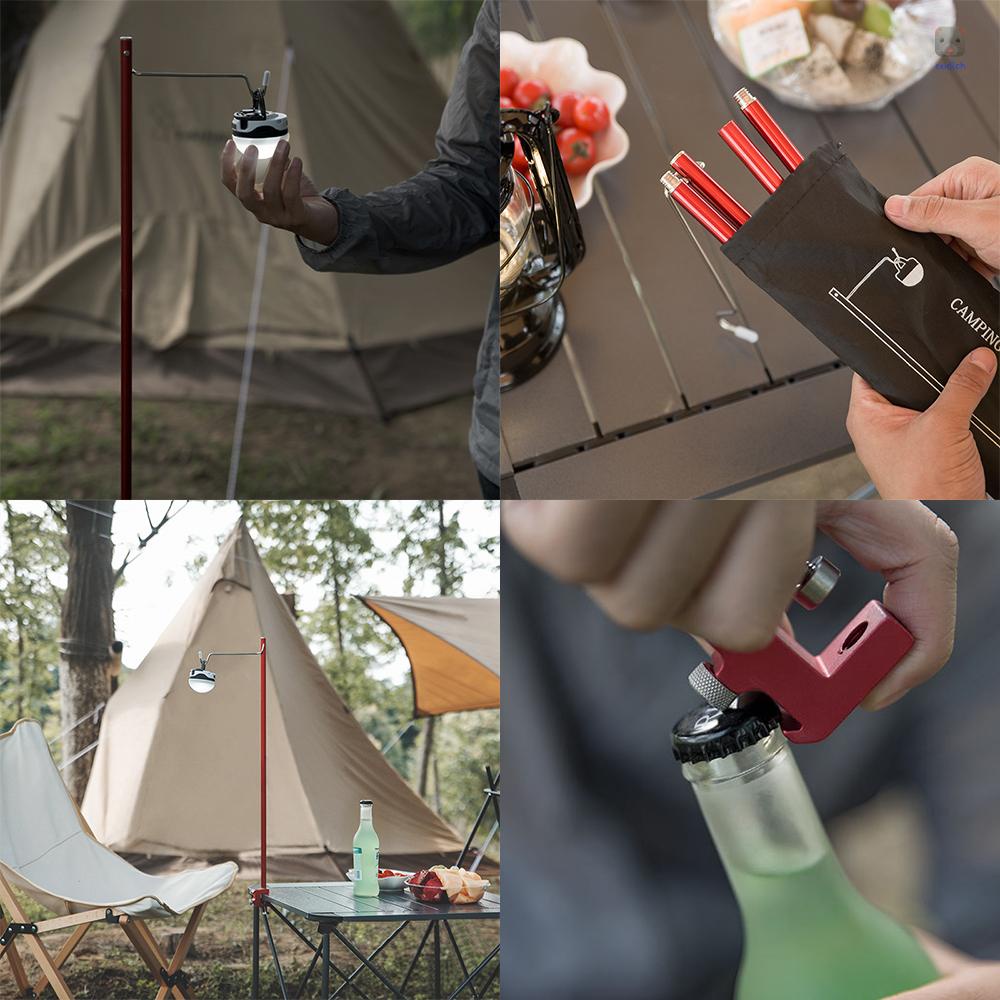 Đèn Gấp Gọn Siêu Nhẹ Bằng Nhôm Siêu Bền Tiện Dụng Mang Theo Du Lịch Dã Ngoại / Cắm Trại