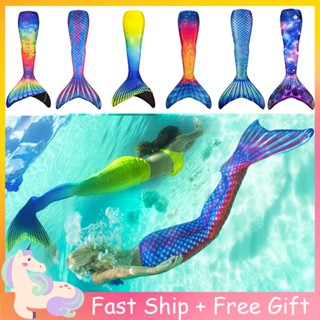 Bộ Đồ Bơi Đuôi Nàng Tiên Cá 6 Màu Dành Cho Trẻ Em Và Người Lớn