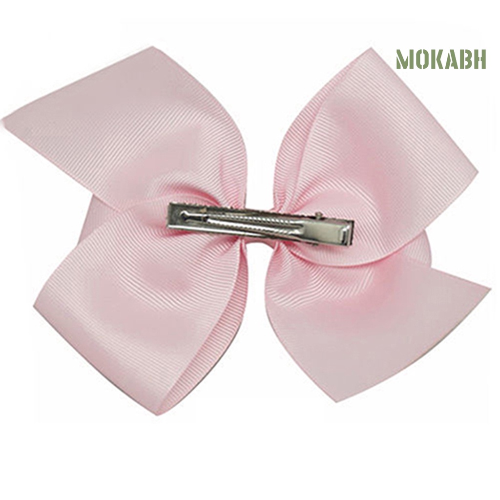 1 Kẹp Tóc Nơ Lớn Hai Lớp Cho Bé Gái