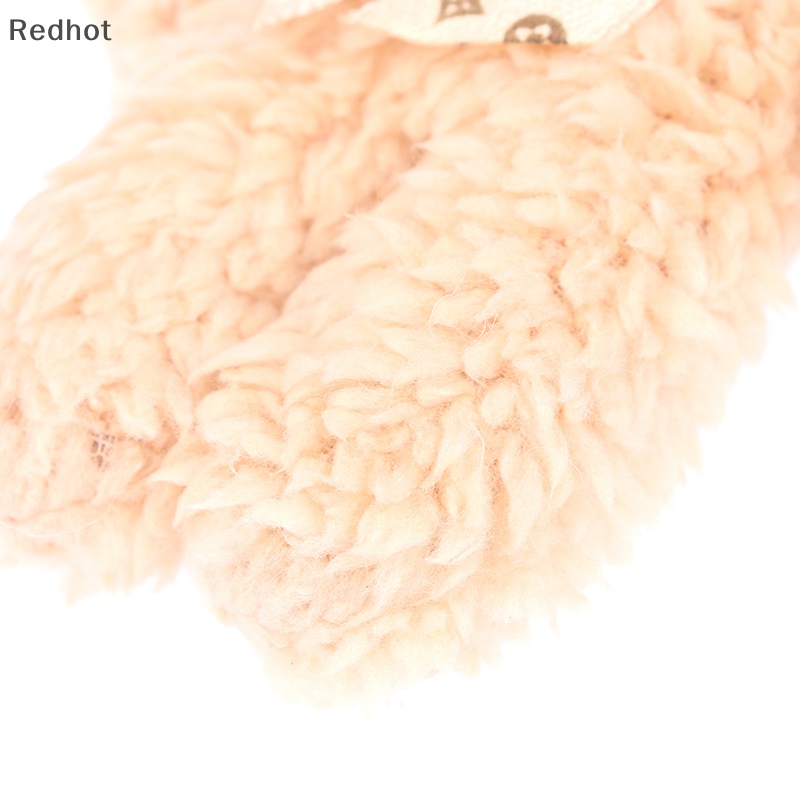 < Redhot > Móc Khóa Gấu Bông Mini Dễ Thương Trang Trí Tiệc Cưới Giáng Sinh