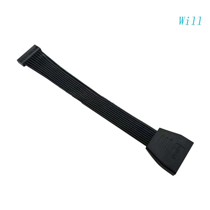 Bo Mạch Chủ Chuyển Đổi USB3.0 19Pin 20Pin Female Sang USB 3.0 19Pin 20Pin 24AWG