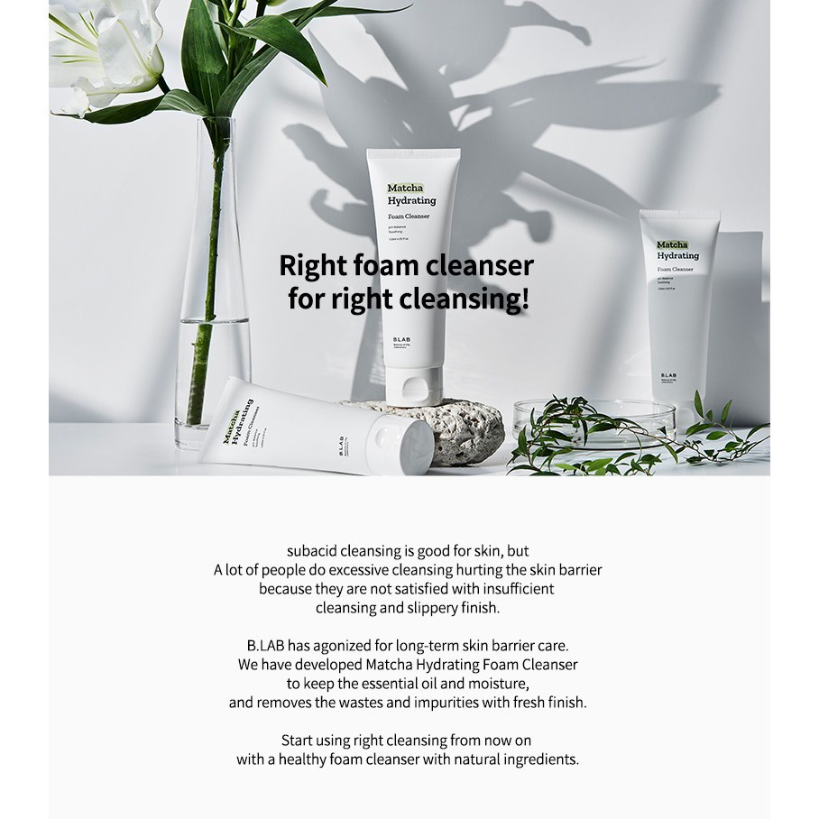 Sữa Rửa Mặt Chiết Xuất Trà Xanh 1ea 2ea