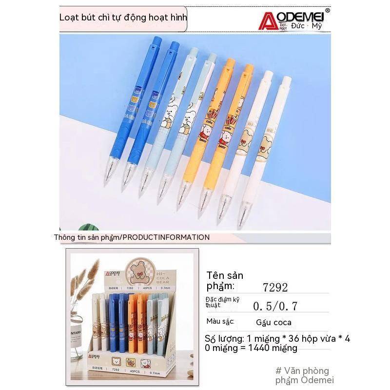 Bút Chì Bấm 0.5 / 0.7mm In Họa Tiết Hoạt Hình Anime