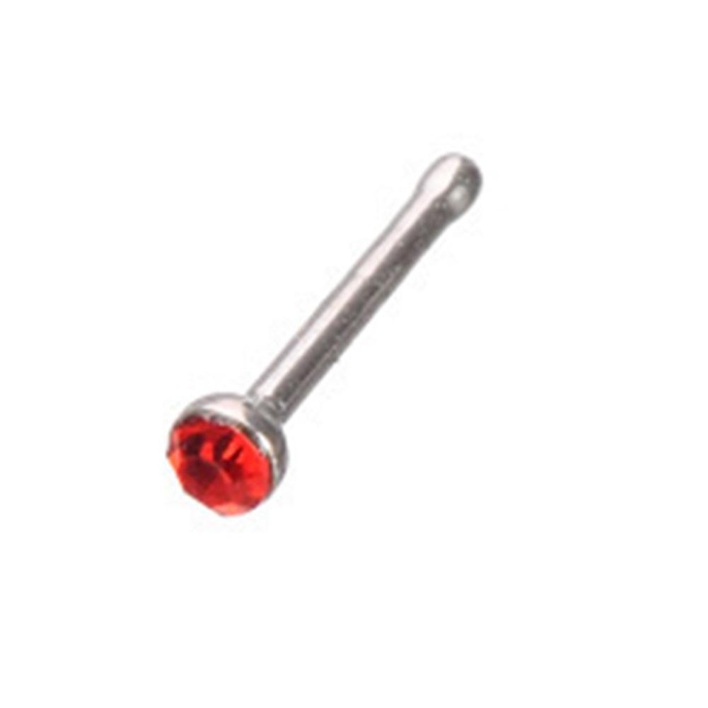 Khuyên Mũi Đính Đá Chất Liệu Thép Không Gỉ N8B7