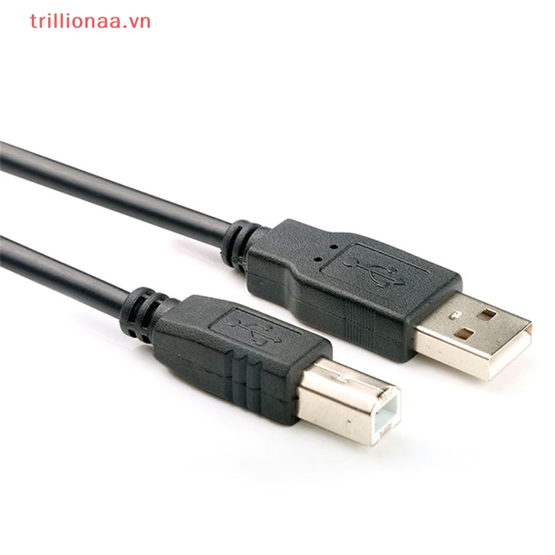 Cáp Chuyển Đổi Trillionaa USB 2.0 A Male Sang B Male M / M Cho Máy In