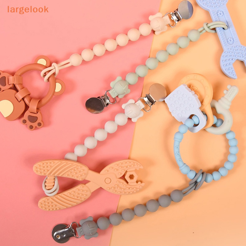 [Biglook] Kẹp Núm Vú Giả Bằng Silicone Cấp Thực Phẩm Không BPA An Toàn Cho Bé