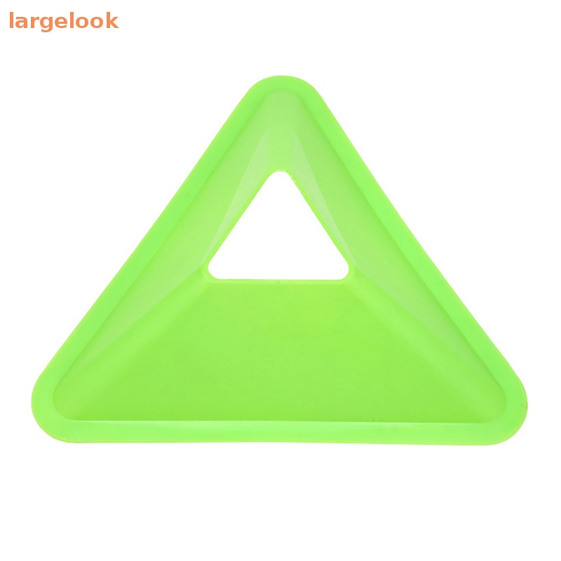 Đĩa Chặn Hình Tam Giác Bằng PVC Có 4 Màu Dùng Luyện Tập Đá Banh / Bóng Rổ