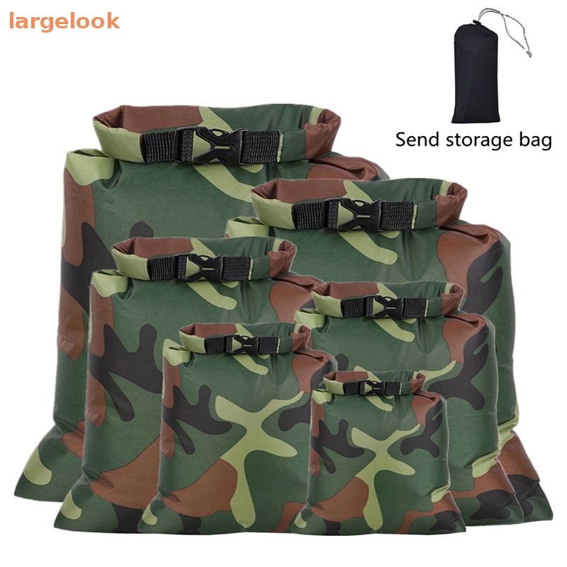 Bộ 6 Túi Khô Chống Thấm Nước Đựng Thuyền Kayak Tiện Dụng