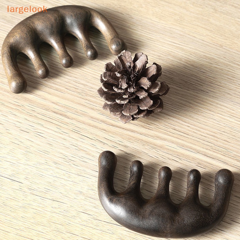 1 Lược Chải Tóc Mát Xa Da Đầu Không Tay Cầm Bằng Kim Loại